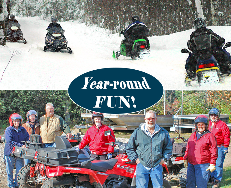Snowmobiling Curtis Michigan | UTVing Curtis, MI | Things to do in Curtis, MI | UP UTVing